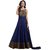 Saadhvi Blue Net Semi Stitched Embroidered Salwar Suit