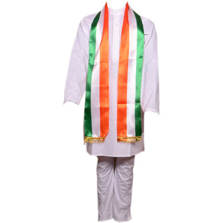 tri colour dress for boy