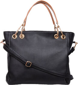 Marissa Black Handbag for Women  Girls