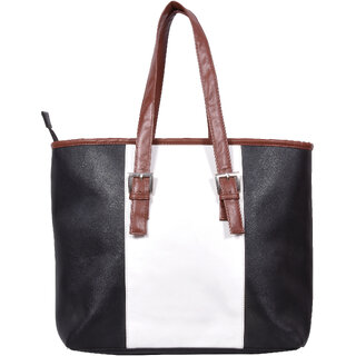 Marissa Handbag for Women  Girls Color-Black White