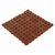 KHUSHI CREATION 2 Piece Bamboo Coasters or Pan Pot Holder Heat Insulation Pad (Brown, 17 x17 cm)