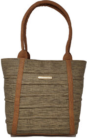 RISH Textured pattern Handbag for Women - Brown