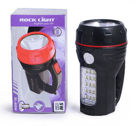 Rock Light RL-686 - 2 in 1 Rechargeable LED Emergency Light + Torch