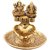 Ganesh Laxmi Deep for Pooja gold Plated Table Diya(Height 7 inch)