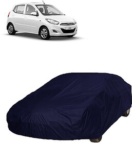 QualityBeast Extreme Car Body Cover for Hyundai i10 (Blue)