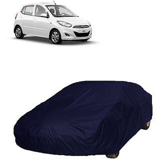 QualityBeast Extreme Car Body Cover for Hyundai i10 (Blue)