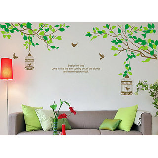 Buy Asmi Collections Wall Stickers Wall Decals Tree Branches Birds