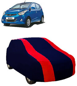 QualityBeast Extreme Car Body Cover for Hyundai Eon (MaroonBlue)