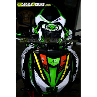 Buy CR Decals KAWASAKI Z800 Custom Decals/ Wrap/ Stickers CUP RACE KIT ...