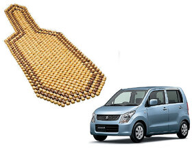 Auto Addict Car Wooden Bead Seat Cover Acupressure Design Set Of 1 Pcs For Maruti Suzuki WagonR New