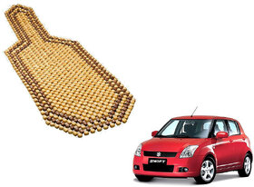 Auto Addict Car Wooden Bead Seat Cover Acupressure Design Set Of 1 Pcs For Maruti Suzuki Old Swift
