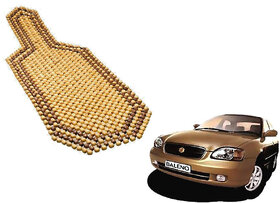 Auto Addict Car Wooden Bead Seat Cover Acupressure Design Set Of 1 Pcs For Maruti Suzuki Baleno