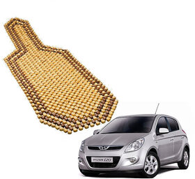 Auto Addict Car Wooden Bead Seat Cover Acupressure Design Set Of 1 Pcs For Hyundai i20
