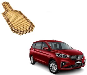 Auto Addict Car Wooden Bead Seat Cover Acupressure Design Set Of 1 Pcs For Maruti Suzuki Ertiga New 2019