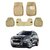 Trigcars Car Carpet  Cream Car Floor/Foot Mats for Chevrolet Captiva Free Bluetooth