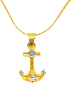 Men Style Vintage Ship Anchor Chain Gold Silver Stainless Steel Necklace Pendant For Men And Women