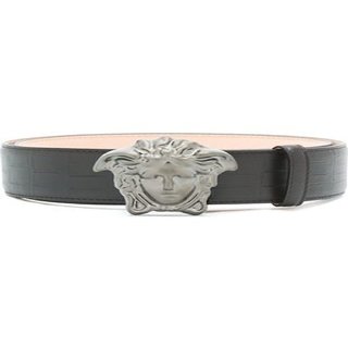 Luxury Designer Store Leather Black Belt For Men