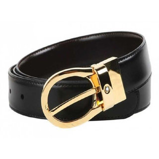 Luxury Designer Store Leather Black Belt For Mens