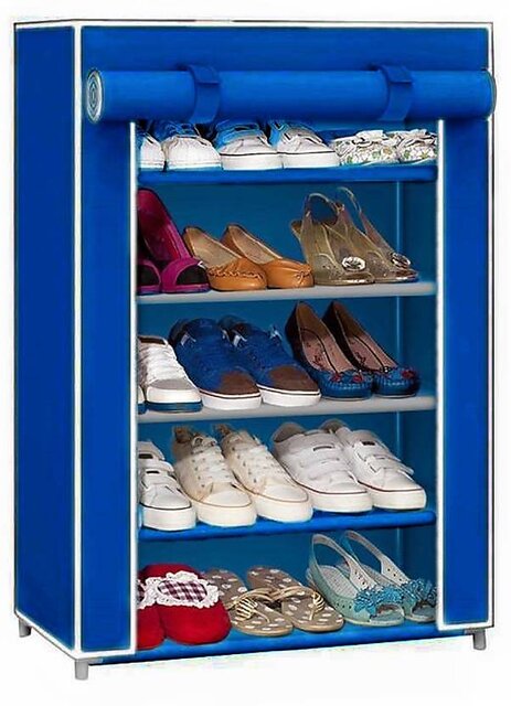 Buy Caxon Storage Cabinet 5 Layer Metal Collapsible Shoe Rack