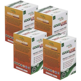 Nature Sure Good Liver Capsules 4 Packs (4x90 Capsules)  natural protection against fatty liver