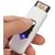 USB Flameless, Windproof, Electronic and Rechargeable Cigarette Lighter - Black/White ( Assorted Colors )