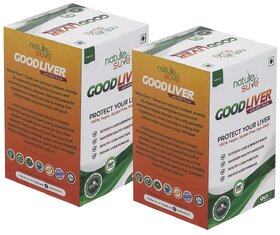 Nature Sure Good Liver Capsules 2 Packs (2x90 Capsules) natural protection against fatty liver