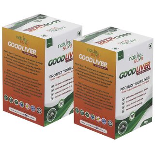                       Nature Sure Good Liver Capsules 2 Packs (2x90 Capsules) natural protection against fatty liver                                              