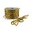 Utkarsh Dark Golden(18 Mtr)Silk Zari Twisted Thread/Dori Lace For Sewing,Bead Art,Piping, Apparels,Wrapping,Handicrafts