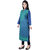 LC denim kurta FOR WOMEN with embroidery in light blue shade