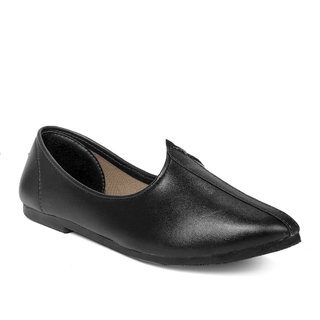 Mojari shoes black clearance