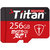 Tiitan 256 GB MicroSD Class U3 Speed up-to 300 MB/s