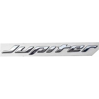 Buy TVS Jupiter Bike Logo Model Emblem 3D Chrome Sticker(2 ...