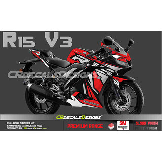 Get Wallpaper Buy Yamaha R15 V3 Full Body Wrap Custom Decals Stickers Race For Android