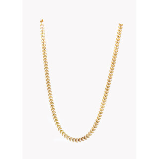                       Aryama Gold Plated Chain(22 inch long) -A-46                                              