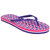 Daily Walk Women's Pink And Purple Flip Flop Regular Walking House Slipper's