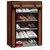 Caxon Fancy Modern 5 Layer Storage Metal Collapsible Shoe Stand  (Brown, 5 Shelves)