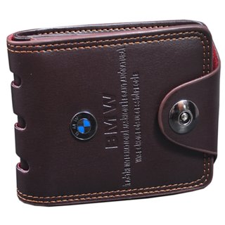 Buy Unique Men&#39;s Pu Brown Bmw wallet Online - Get 86% Off