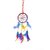 SCORIA Wall Hanging Round Multi-color Dream Catcher for Attract Positive Dreams Protect Sleeping People Children From Bad Dreams and Nightmares Decorative Showpiece Decorative Showpiece - 45 cm