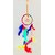 SCORIA Wall Hanging Round Multi-color Dream Catcher for Attract Positive Dreams Protect Sleeping People Children From Bad Dreams and Nightmares Decorative Showpiece Decorative Showpiece - 45 cm