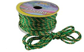 De-Ultimate Multicolor 18 Mtr Silk Thread/Dori Lace For Sewing,Embroidery,Laces And Borders,Jewellry Making,Handicrafts