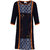 Aarika Girls Navy Blue Coloured Kurti
