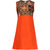 Aarika Girls Orange Coloured Kurti