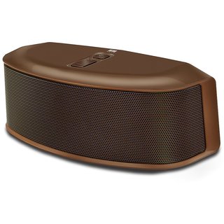 Iball Soundstar BT9 Portable Bluetooth Mobile/Tablet Speaker Brown, Stereo Channel
