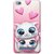 Ezellohub Printed Hard Mobile back case cover for Redmi 4A - two cat