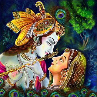 Buy krishna ji 8 |Sticker Paper Poster, 12x18 Inch Online - Get 88% Off