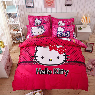 Buy Niryat International 150 Tc Cotton Double Hello Kitty 02