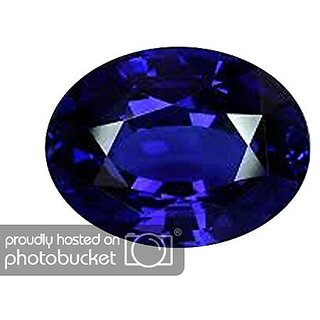                       Gurpreet Gems 4.00 Ratti Blue Sapphire (NEELAM/NILAM Stone) 100 Original Certified Natural Gemstone Fine Quality NEELAM Gemstone                                              