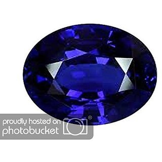                       Gurpreet Gems 8.00 Ratti Blue Sapphire (NEELAM/NILAM Stone) 100 Original Certified Natural Gemstone Fine Quality NEELAM Gemstone                                              
