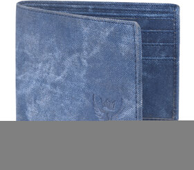 Lorenz Men's Denim Blue Wallet WL-05