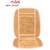 Auto Addict Car Seat Wooden Bead Seat Cover Cushion with Beige Velvet Border For Maruti Suzuki Ertiga New 2019